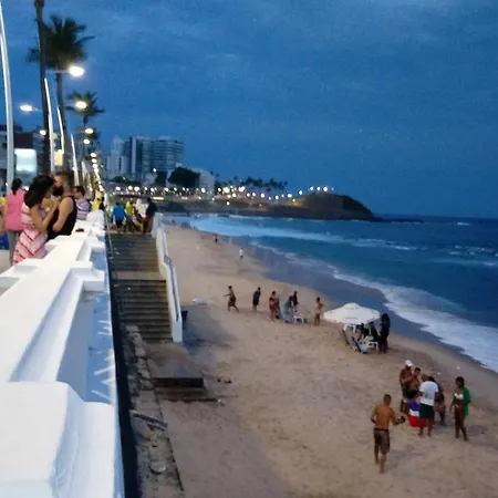 Grande 4Q 2Suites E Terraco Na Barra Perto Praias Salvador Exterior photo